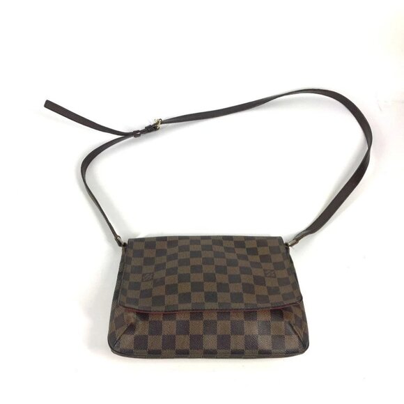 LOUIS VUITTON N51301 Damier Musette-Tango Long Crossbody Pochette Shoulder Bag - Picture 3 of 16